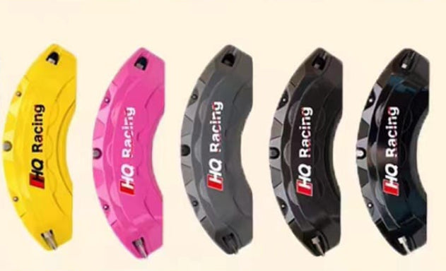 Brake Caliper Cover Front Rear Aluminum (4pcs) with two stickers logo