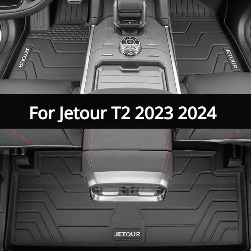 1 layer rubber floor mat for Jetour T2