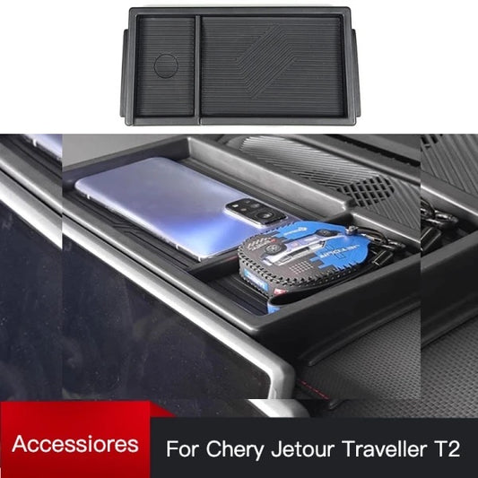 Storage Box Behind The Screen Dashboard for Jetour T2