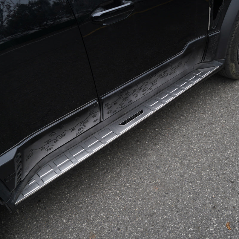 Side step Stainless steel sticker