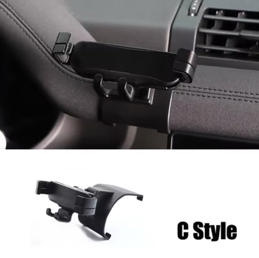 Dashboard Side Phone Holder For Land Rover Defender